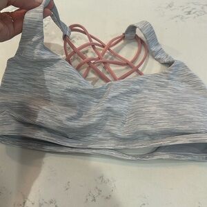 Yoga sports bra by Lululemon